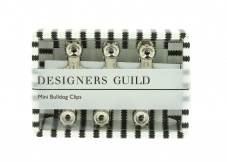Designer Guild Set of 6 Mini Bulldog Clips